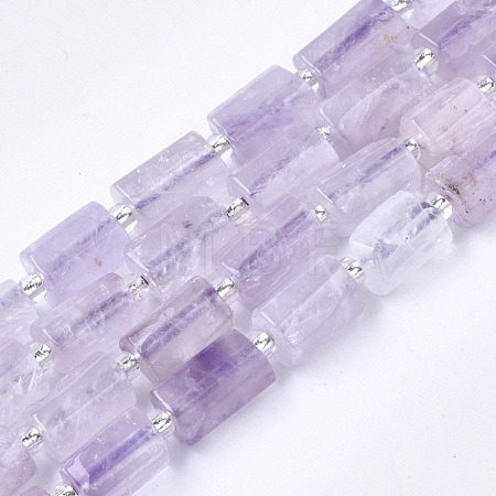 Natural Lavender Amethyst Beads Strands G-S345-8x11-015-1