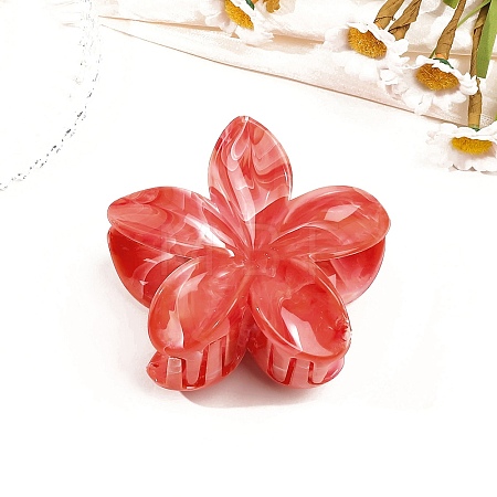 Resin Claw Hair Clips PW-WG0E0E6-07-1