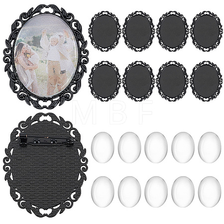 DIY Brooch Making Kits DIY-PH0032-29EB-1