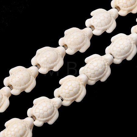 Synthetic Turquoise Dyed Beads Strands G-B184-D01-01-1