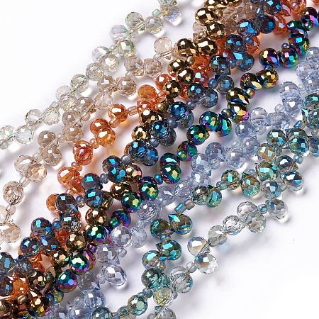 Glass Beads Strands GLAA-H022-07-1