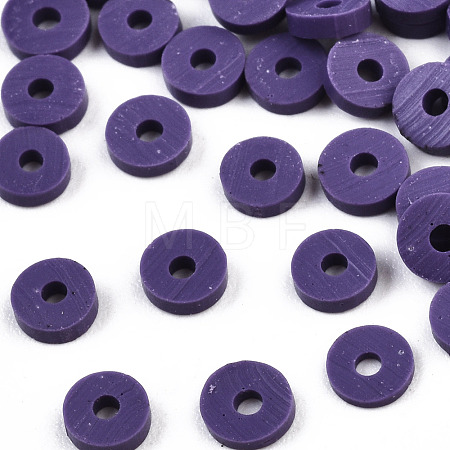 Handmade Polymer Clay Beads CLAY-R067-8.0mm-B03-1