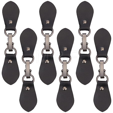 6Pcs PU Leather Buckles DIY-CY0003-97-1