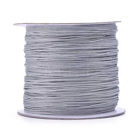 Nylon Braided Cord for Woven Jewelry Making Macrame Craft NWIR-D055-0.6mm-09-1