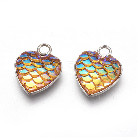304 Stainless Steel Pendants STAS-F184-B07-1