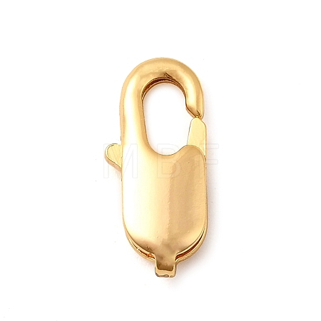 Brass Clasps KK-D407-19G-A-1