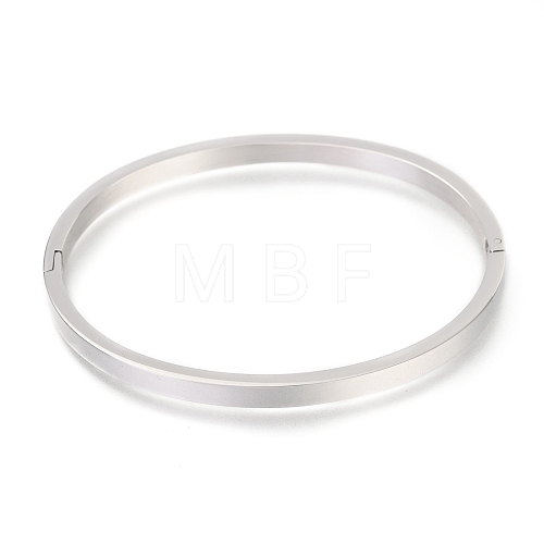 Non-Tarnish 304 Stainless Steel Bangles STAS-I169-03C-P-1