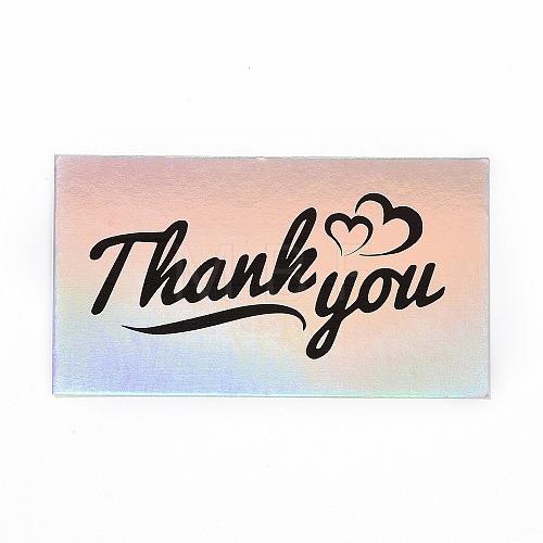 Laser Thank You Card DIY-F120-02A-1