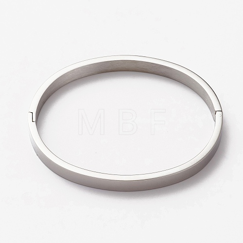 Non-Tarnish 304 Stainless Steel Bangles STAS-I169-03A-P-1