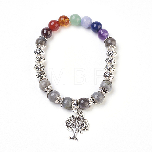 Chakra Jewelry BJEW-JB03829-04-1