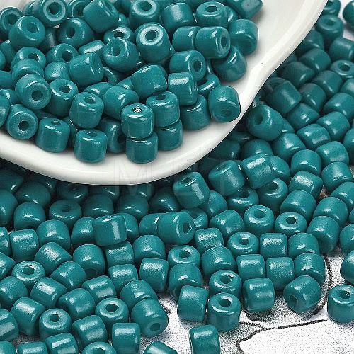 Baking Paint Pearlized Glass Seed Beads SEED-C001-04A-05-1